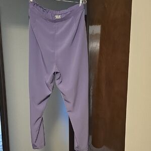 Brylane Woman Brand 100% Polyester Pull On Elastic Waist Pants